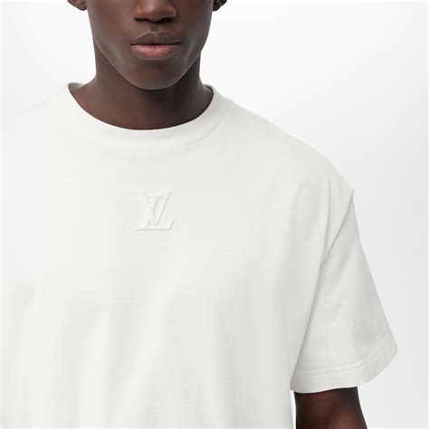 lv embossed t shirt|Embossed LV T.